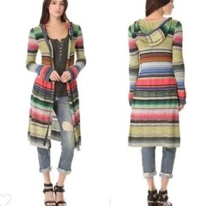 Free People Cardigan Multicolor Sweater Large